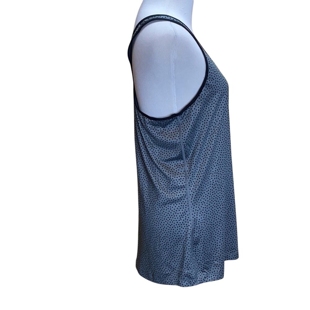 Nike Pro Polka Dot Swish Racerback Tank Top Large - Picture 6 of 9